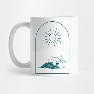 The Sun and The Ocean Mug